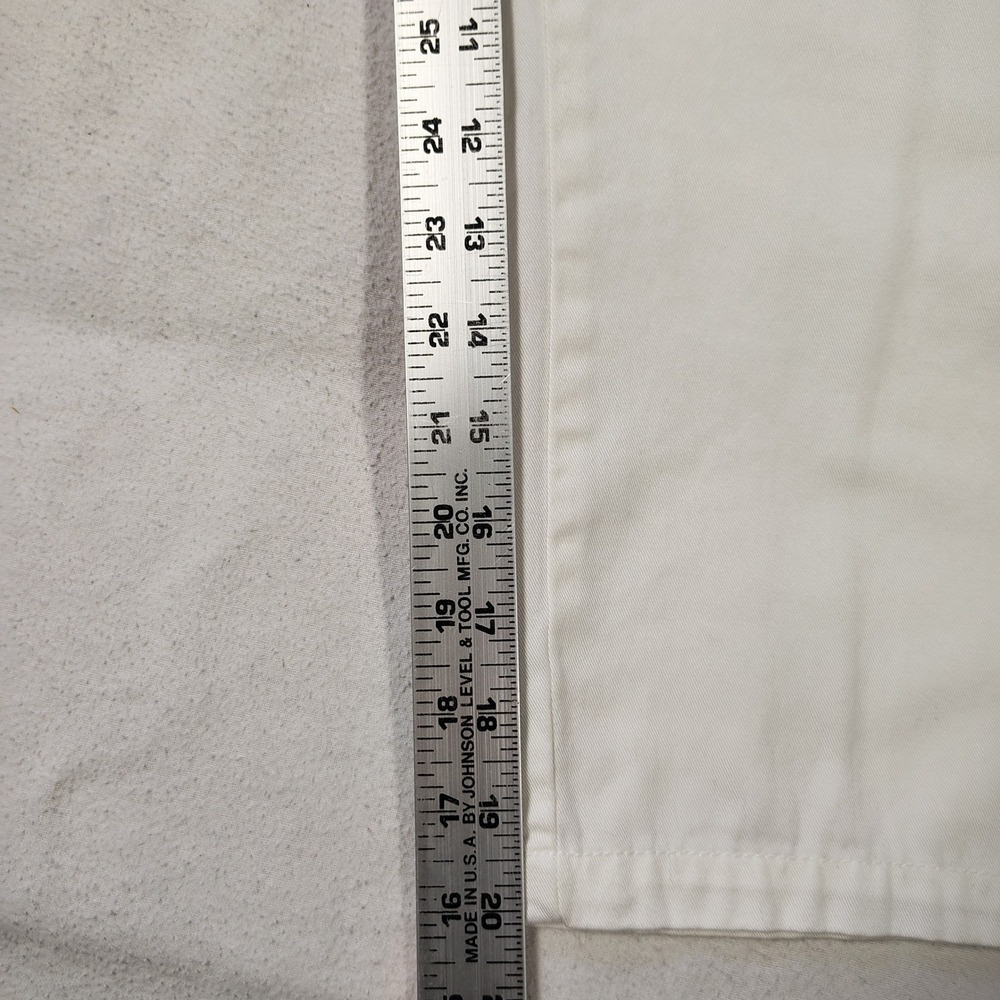 Lauren Ralph Lauren White Cotton Nautical Capri Women Size 12 Anchor Tag - Picture 6 of 16